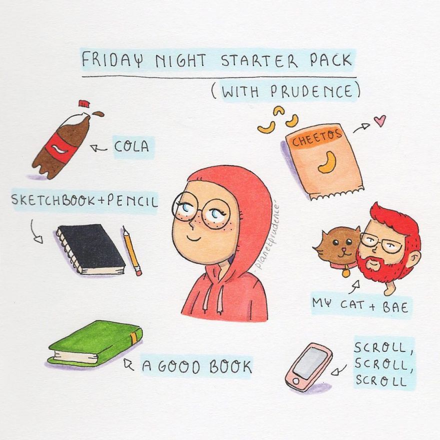 Relatable Everyday Girls Problems Illustrated In Cute And Funny Comics