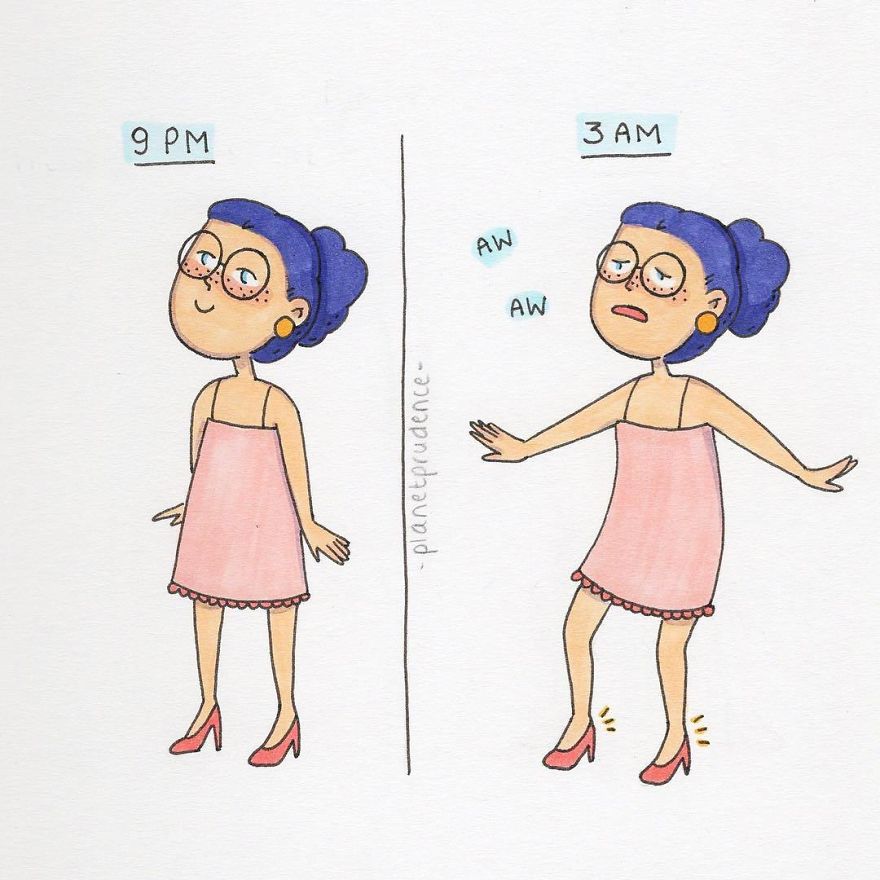 Relatable Everyday Girls Problems Illustrated In Cute And Funny Comics