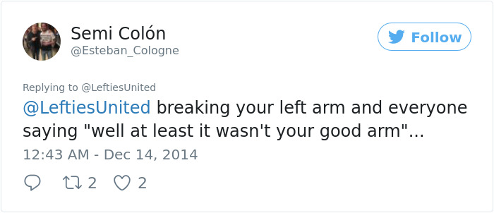 40 Pics That Reveal The Horrors Of Being Left-Handed 40 Pics That Reveal The Horrors Of Being Left-Handed