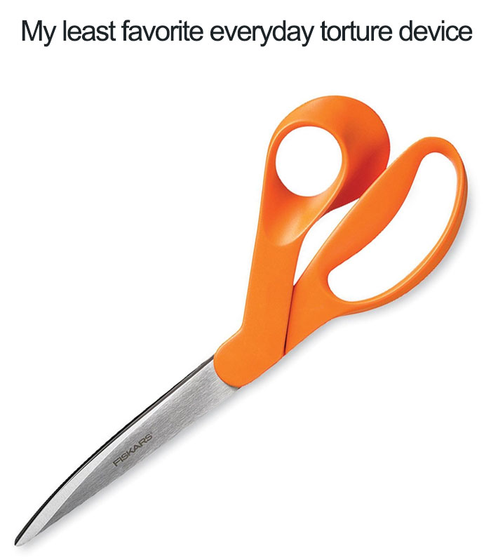 40 Pics That Reveal The Horrors Of Being Left-Handed 40 Pics That Reveal The Horrors Of Being Left-Handed