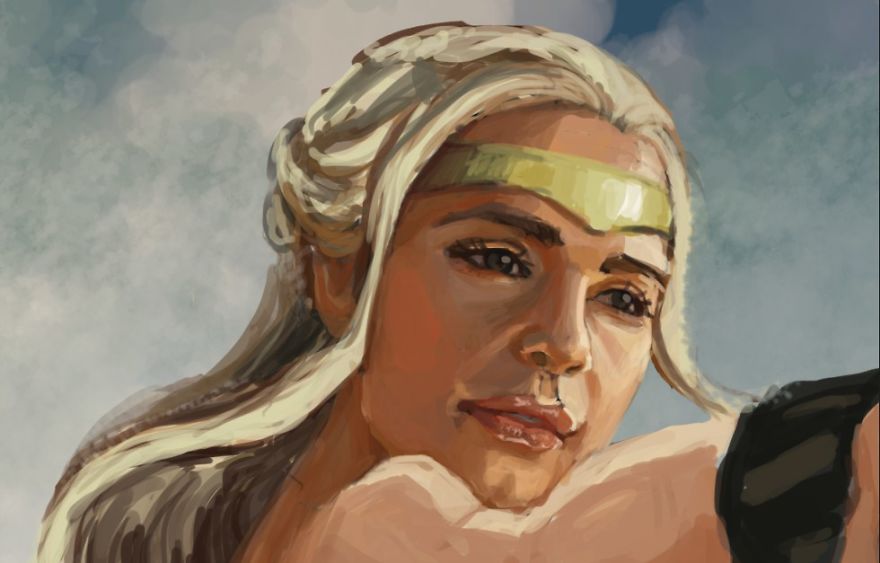 I Illustrated Daenerys Targaryen As Wonder Woman I Illustrated Daenerys Targaryen As Wonder Woman