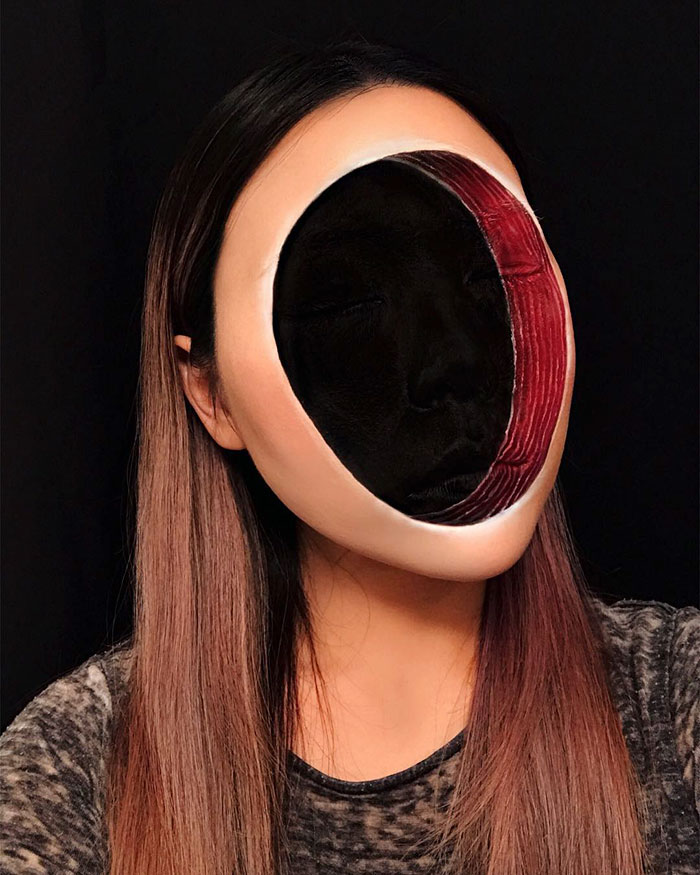 Woman Gives Up Teaching To Create Optical Illusions With Makeup, And It&#8217;s Messing With Our Minds