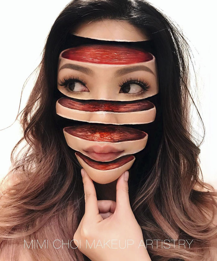 Woman Gives Up Teaching To Create Optical Illusions With Makeup, And It&#8217;s Messing With Our Minds