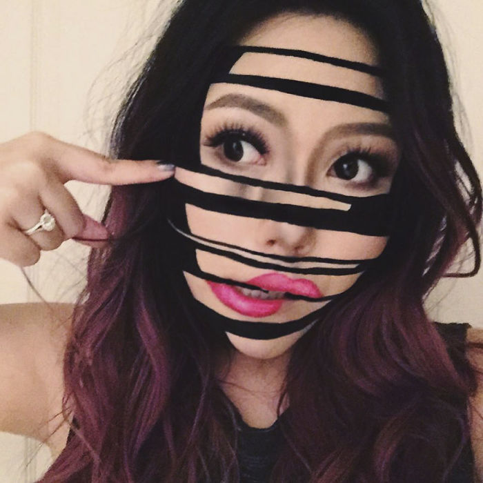 Woman Gives Up Teaching To Create Optical Illusions With Makeup, And It&#8217;s Messing With Our Minds
