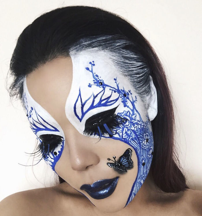 Woman Gives Up Teaching To Create Optical Illusions With Makeup, And It&#8217;s Messing With Our Minds