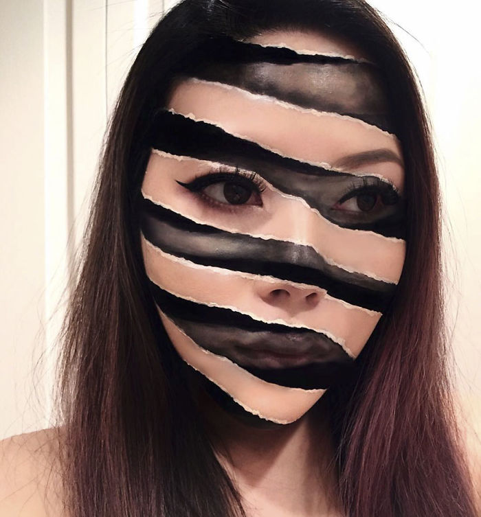 Woman Gives Up Teaching To Create Optical Illusions With Makeup, And It&#8217;s Messing With Our Minds