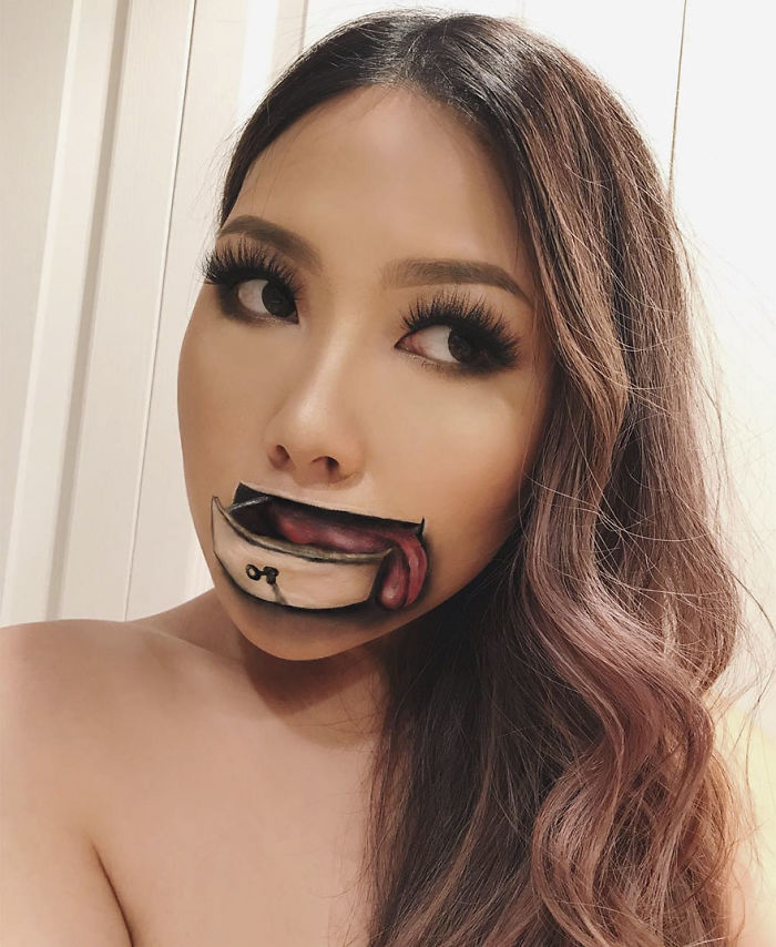 Woman Gives Up Teaching To Create Optical Illusions With Makeup, And It&#8217;s Messing With Our Minds