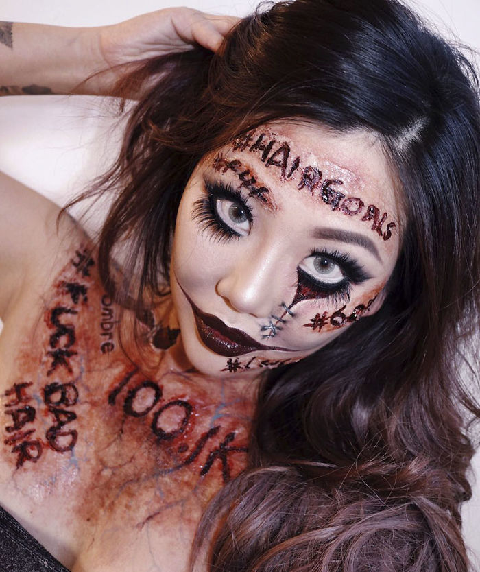 Woman Gives Up Teaching To Create Optical Illusions With Makeup, And It&#8217;s Messing With Our Minds