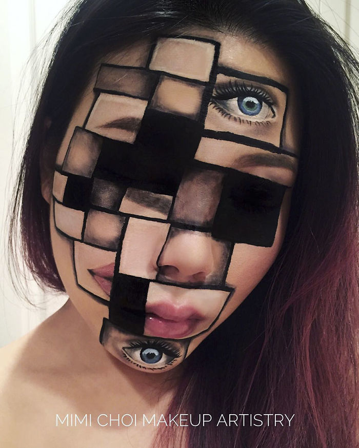 Woman Gives Up Teaching To Create Optical Illusions With Makeup, And It&#8217;s Messing With Our Minds
