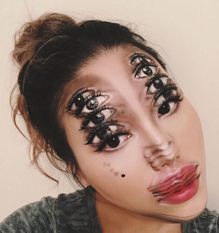 Woman Gives Up Teaching To Create Optical Illusions With Makeup, And It&#8217;s Messing With Our Minds