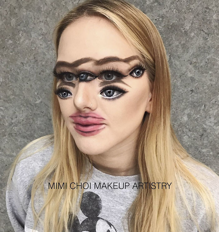 Woman Gives Up Teaching To Create Optical Illusions With Makeup, And It&#8217;s Messing With Our Minds
