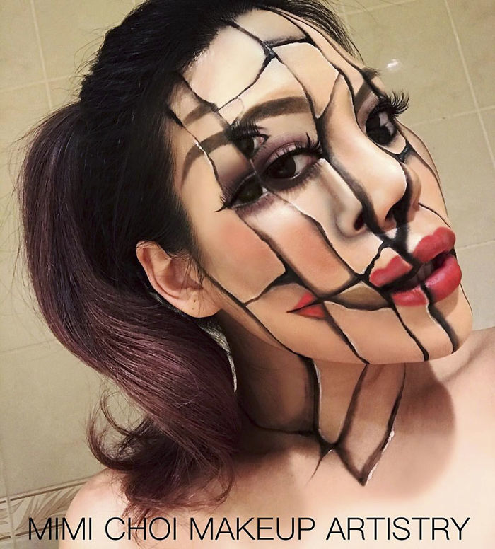 Woman Gives Up Teaching To Create Optical Illusions With Makeup, And It&#8217;s Messing With Our Minds