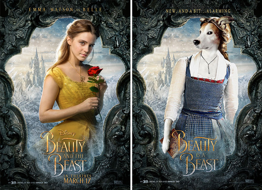 I Photoshop My Dog Into Movie Posters