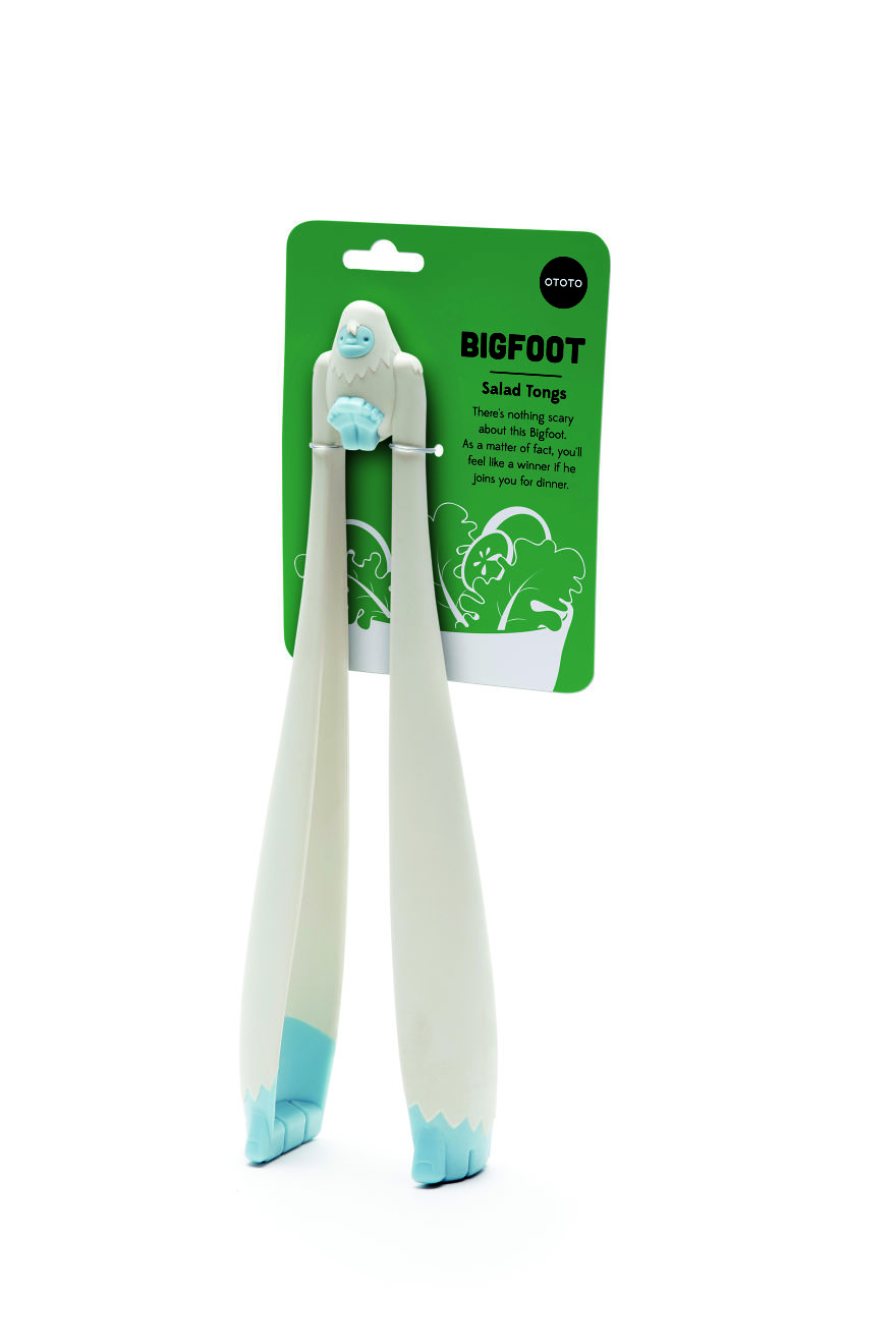 We Created Salad Tongs That Look Like Mighty Bigfoot And Stay Put On Your Table!