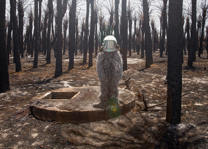 I Created Space-Age Bigfoot Costume For Summer Road Trip Project I Created Space-Age Bigfoot Costume For Summer Road Trip Project