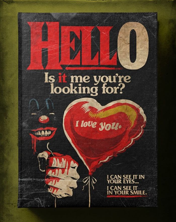 Brazilian Illustrator Reimagines Famous Love Songs As Creepy Book Covers By Stephen King Brazilian Illustrator Reimagines Famous Love Songs As Creepy Book Covers By Stephen King