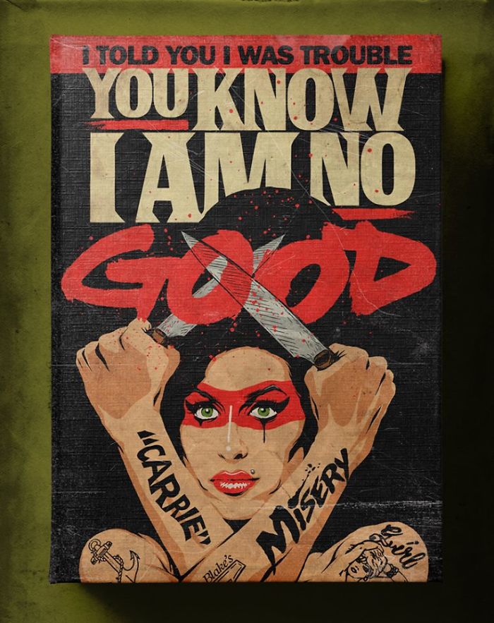 Brazilian Illustrator Reimagines Famous Love Songs As Creepy Book Covers By Stephen King Brazilian Illustrator Reimagines Famous Love Songs As Creepy Book Covers By Stephen King