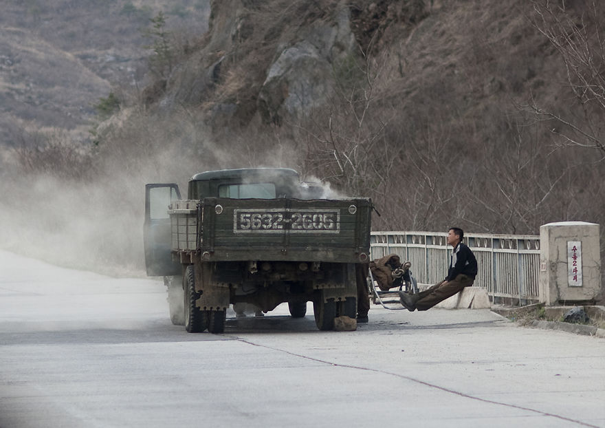 Highway To Yell In North Korea Which I Captured During The Last Trip