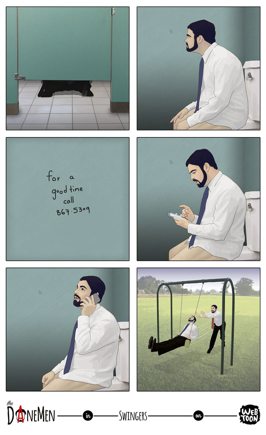 116 Dark And Unexpectedly Hilarious Comics By David Daneman