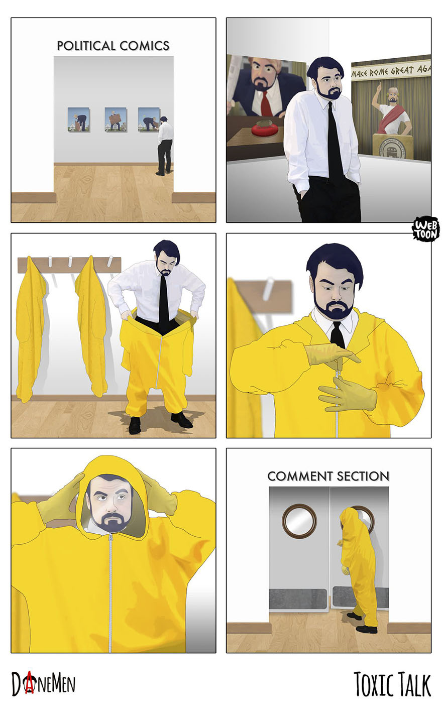 116 Dark And Unexpectedly Hilarious Comics By David Daneman