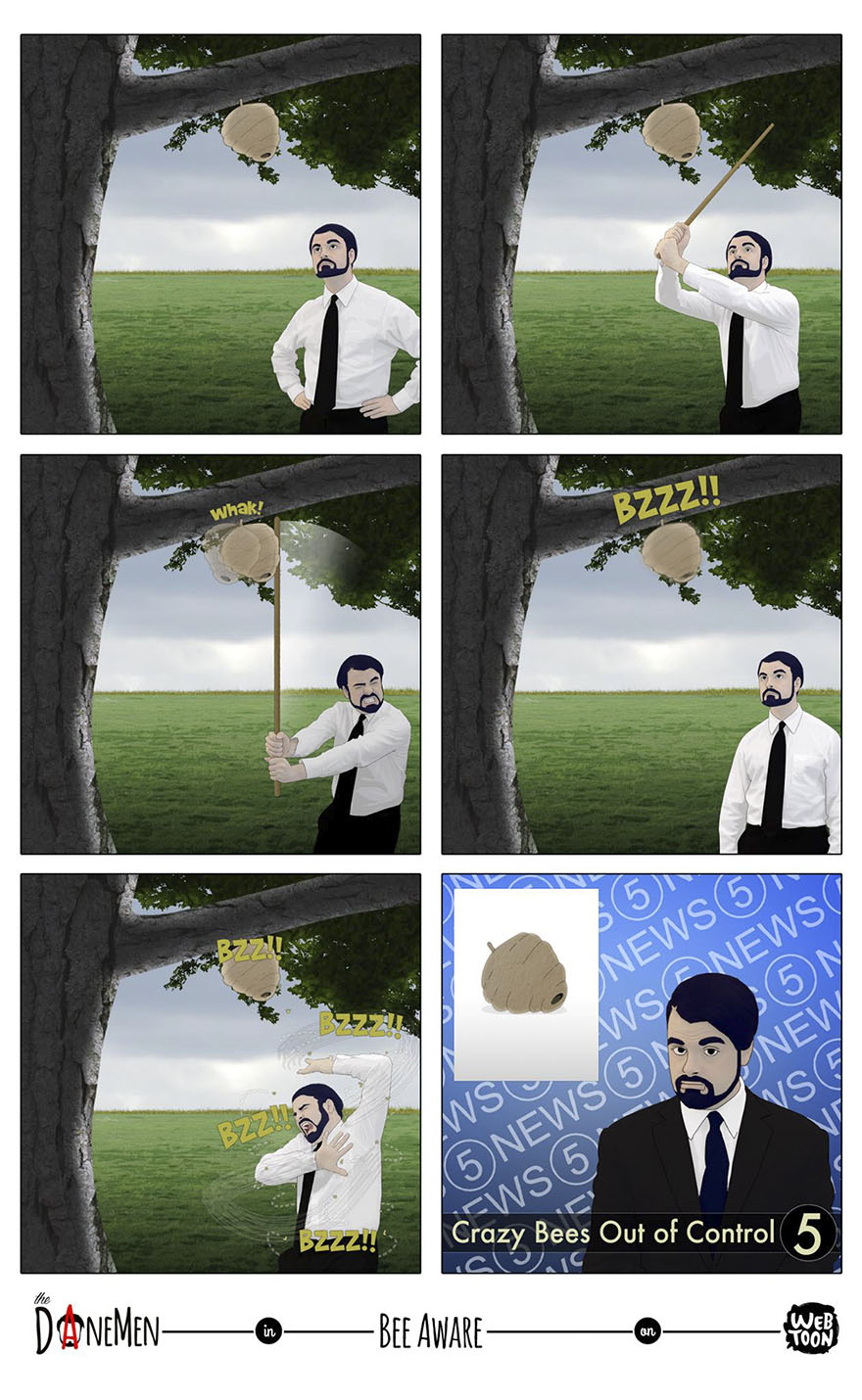 116 Dark And Unexpectedly Hilarious Comics By David Daneman