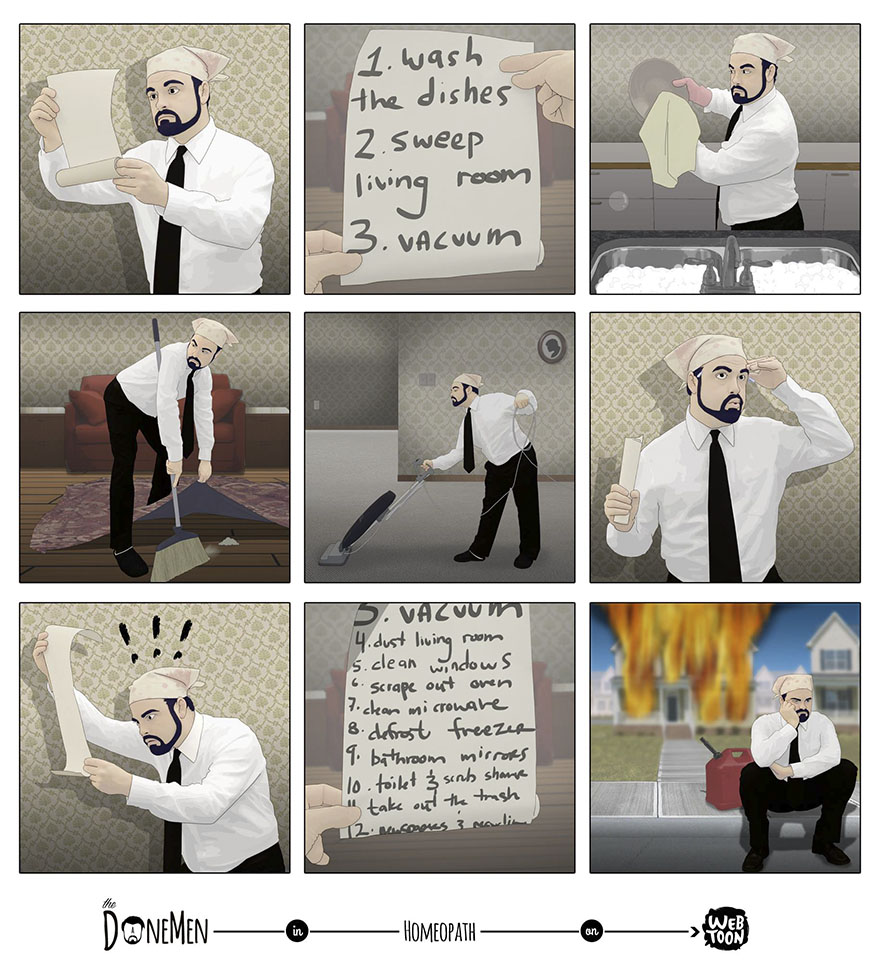 116 Dark And Unexpectedly Hilarious Comics By David Daneman