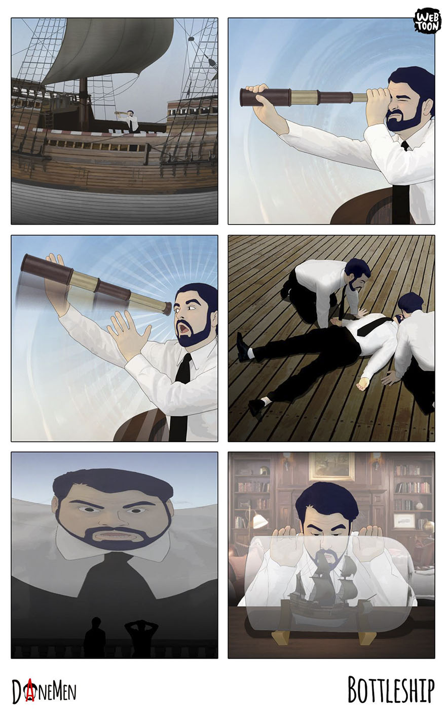 116 Dark And Unexpectedly Hilarious Comics By David Daneman