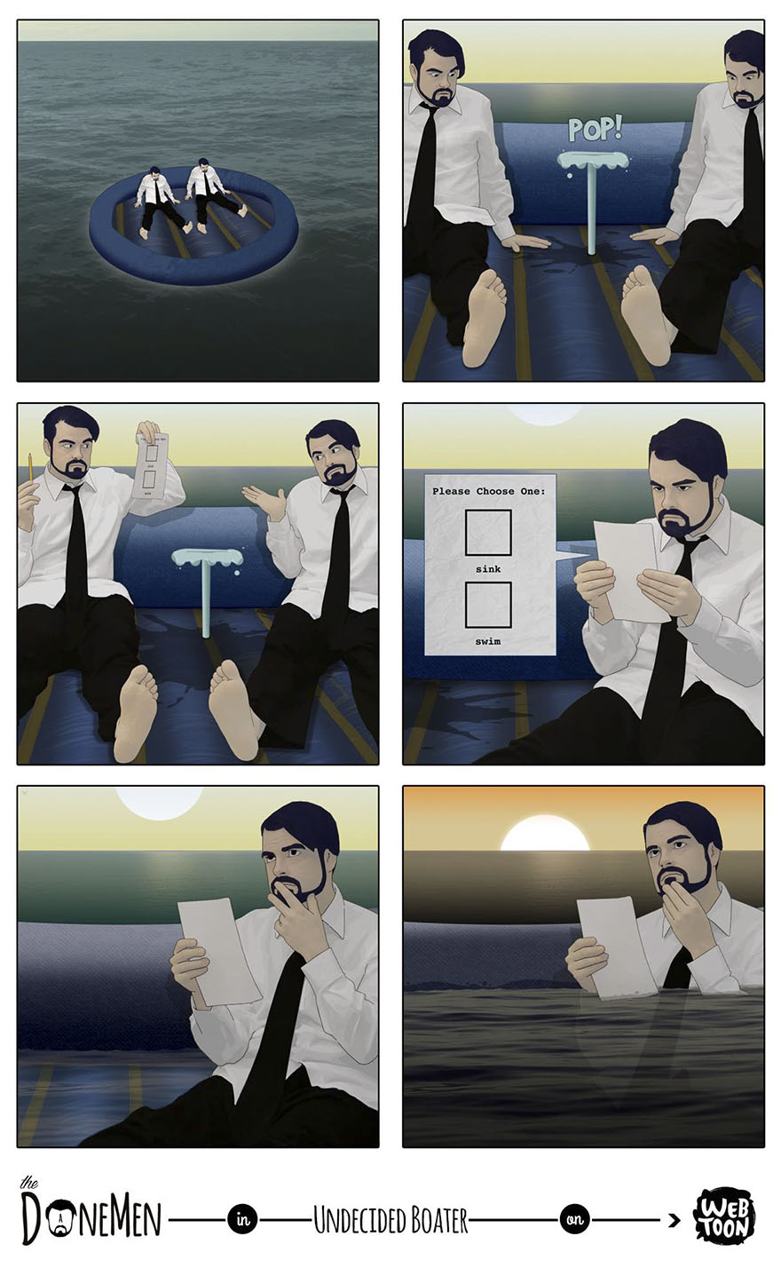 116 Dark And Unexpectedly Hilarious Comics By David Daneman