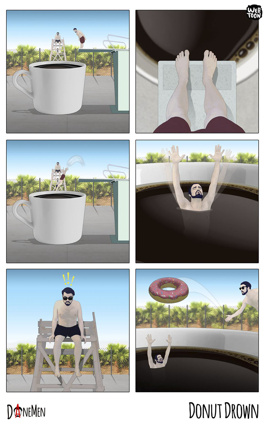 116 Dark And Unexpectedly Hilarious Comics By David Daneman