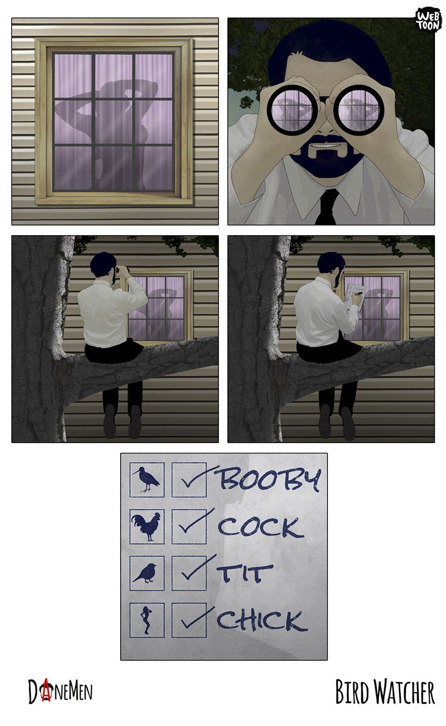 116 Dark And Unexpectedly Hilarious Comics By David Daneman