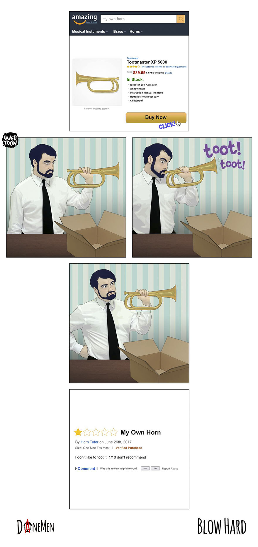 116 Dark And Unexpectedly Hilarious Comics By David Daneman