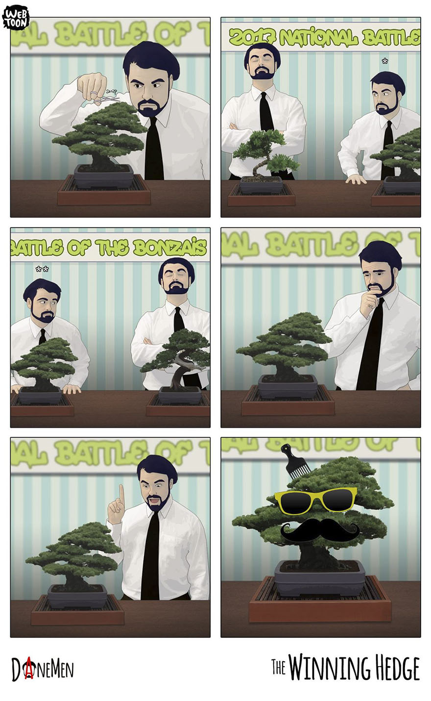 116 Dark And Unexpectedly Hilarious Comics By David Daneman