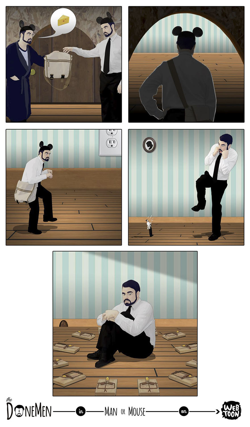 116 Dark And Unexpectedly Hilarious Comics By David Daneman