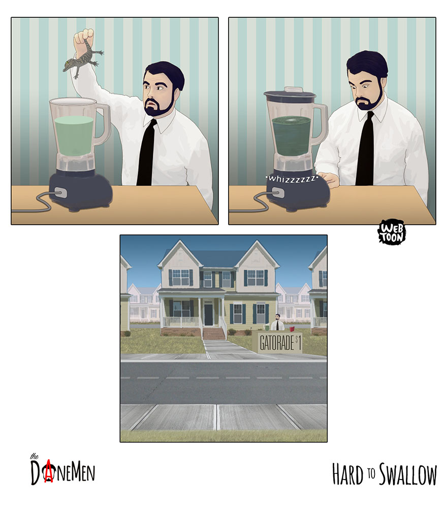 116 Dark And Unexpectedly Hilarious Comics By David Daneman