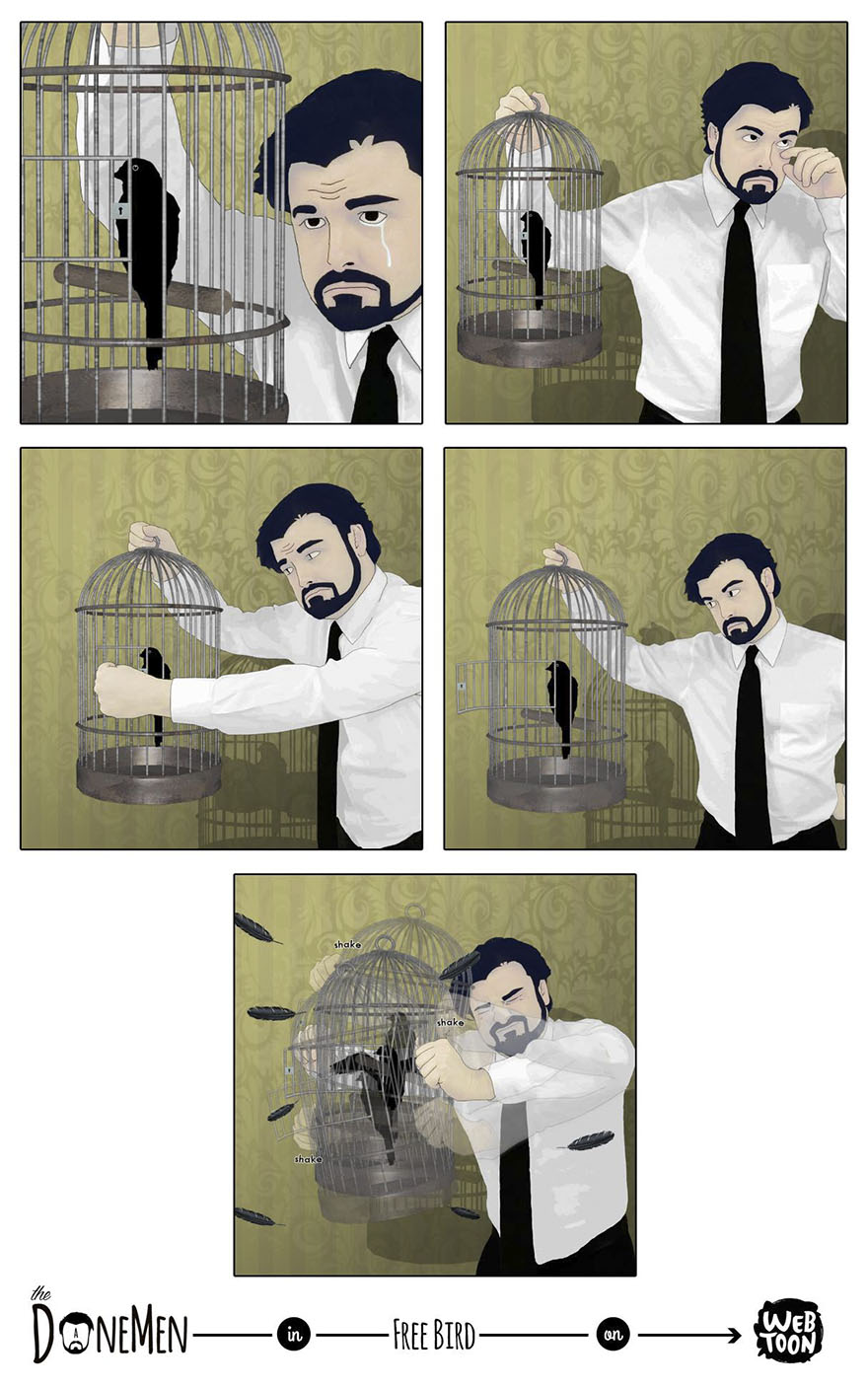 116 Dark And Unexpectedly Hilarious Comics By David Daneman