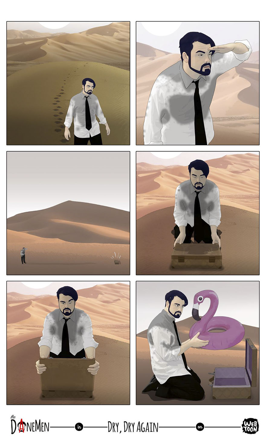 116 Dark And Unexpectedly Hilarious Comics By David Daneman