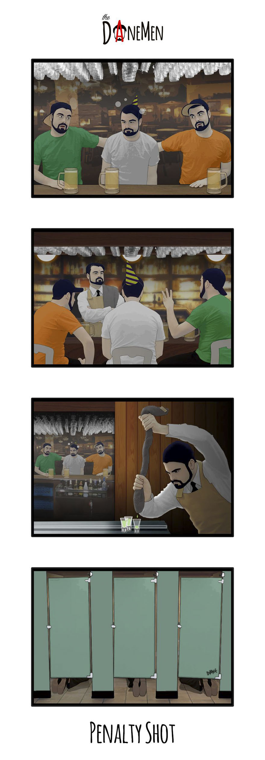 116 Dark And Unexpectedly Hilarious Comics By David Daneman