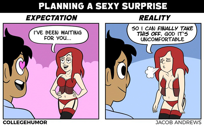 5 Funny Relationship Moments When Expectations Face Reality