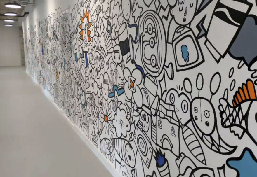 I Draw Everything That Comes Into My Head And Don’t Stop Until The Wall Is Full! I Draw Everything That Comes Into My Head And Don’t Stop Until The Wall Is Full!