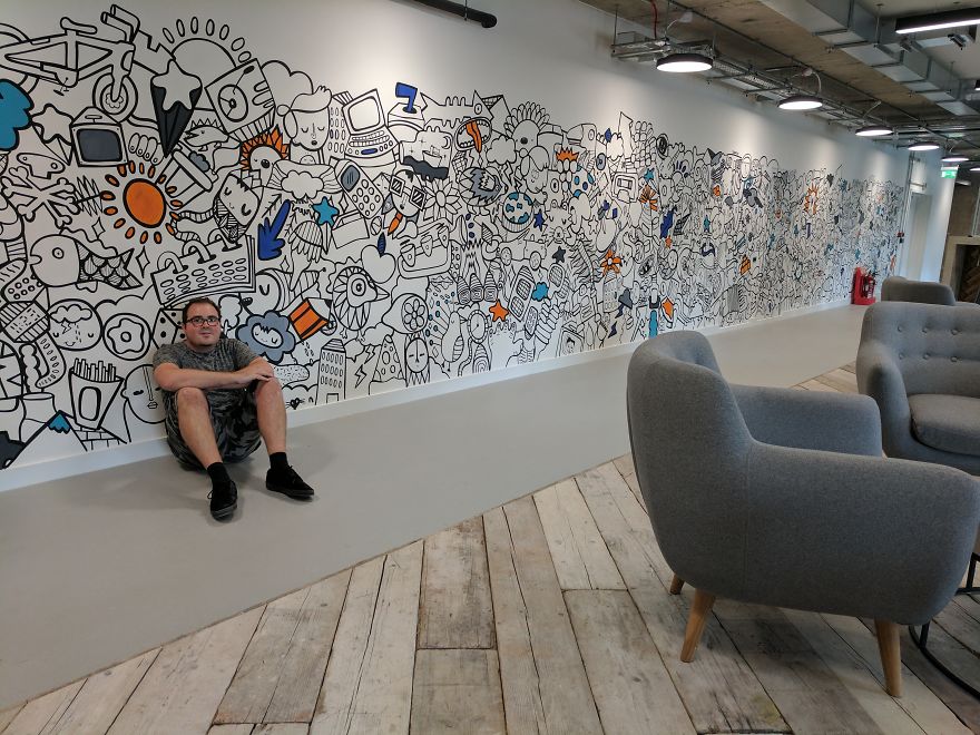 I Draw Everything That Comes Into My Head And Don’t Stop Until The Wall Is Full! I Draw Everything That Comes Into My Head And Don’t Stop Until The Wall Is Full!