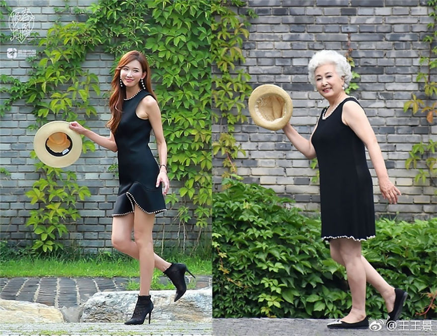 Grandmother Is 70 Years Old And Earns Her Grandchild&#8217;s Gift The Popularity On The Internet