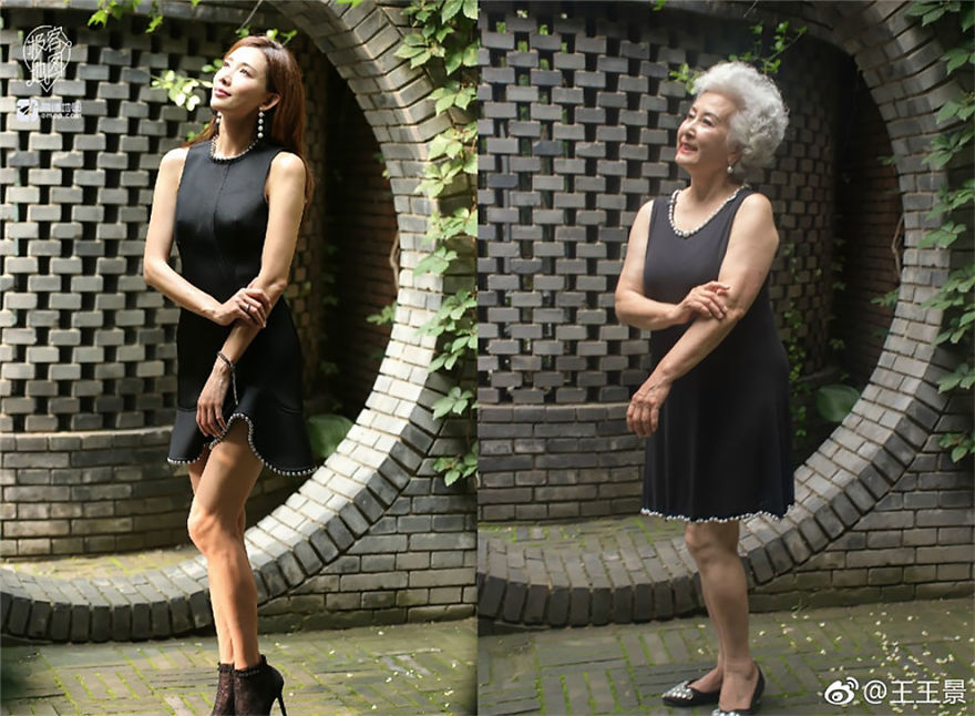 Grandmother Is 70 Years Old And Earns Her Grandchild&#8217;s Gift The Popularity On The Internet