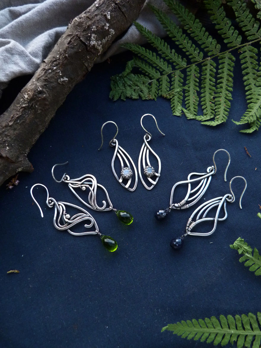 I Create Unique Handmade Jewelry That Mimics The Shape Of True Butterflies