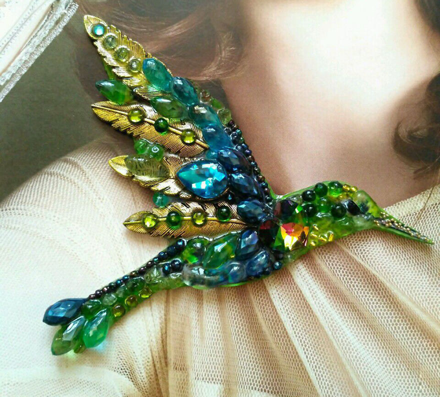 The Sunshine Of A Talent: Textured Brooches By Ekaterina Panfilova The Sunshine Of A Talent: Textured Brooches By Ekaterina Panfilova