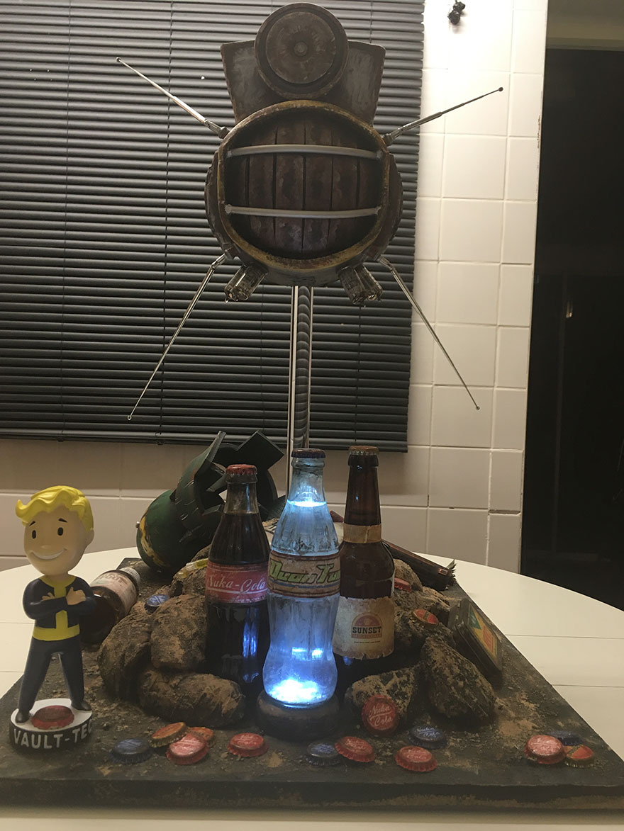 I Made A Prop Display Based On My Favorite Game “Fallout” I Made A Prop Display Based On My Favorite Game “Fallout”