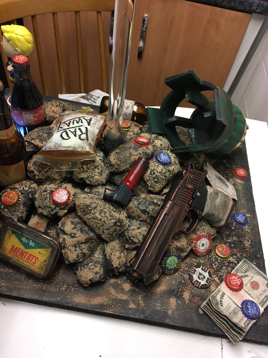 I Made A Prop Display Based On My Favorite Game “Fallout” I Made A Prop Display Based On My Favorite Game “Fallout”