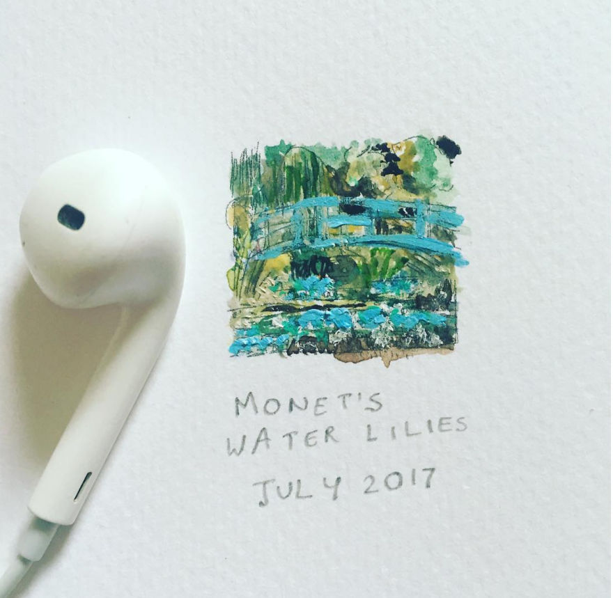 I Paint Miniature Watercolor Art For My 100-Day Drawing Challenge! I Paint Miniature Watercolor Art For My 100-Day Drawing Challenge!