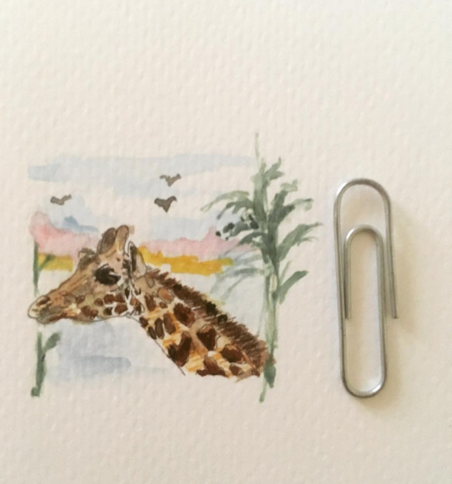 I Paint Miniature Watercolor Art For My 100-Day Drawing Challenge! I Paint Miniature Watercolor Art For My 100-Day Drawing Challenge!