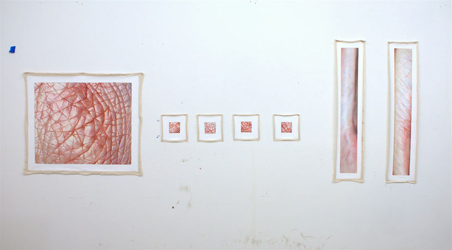 My Hyperrealistic Paintings Of Human Skin