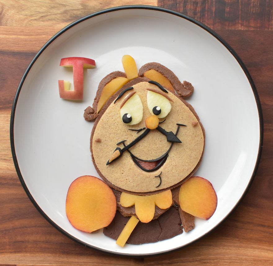 I Turn My Son’s Healthy Organic Meals Into His Favourite Cartoon Characters (Part 5)